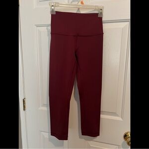 lululemon athletica wunder under 21” deep rogue  Leggings